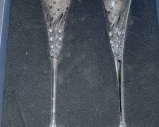 Waterford champagne flutes