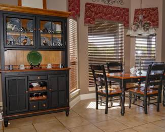Rustic dining room set