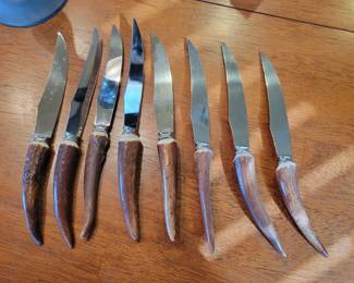 Stag horn handle flatware from Alaska 