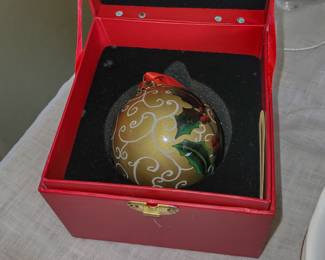 Waterford Christmas ornament