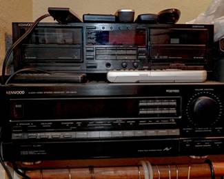Vintage stereo equipment