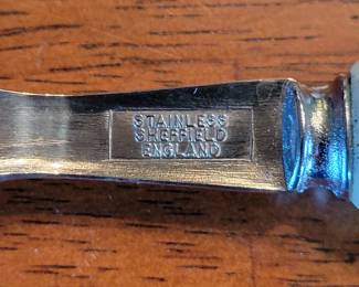 Stag horn handle flatware from Alaska 