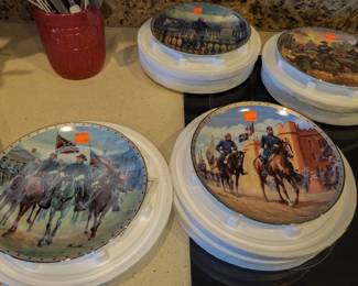 Civil War collectible plates
