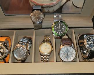 Tissot, Citizen, and Skagen watches