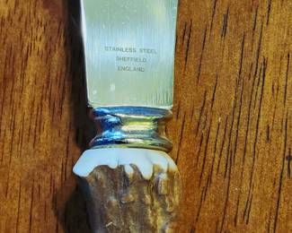 Stag horn handle flatware from Alaska 