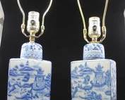 VINTAGE ASIAN INSPIRED LAMPS