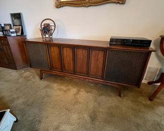 Mid-Century Stereo Console