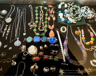 More jewelry added since the photo was taken