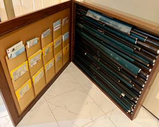 Second view of map table