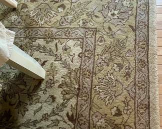 Detail of dining room rug