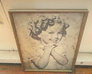 Vintage Hollywood Print in frame