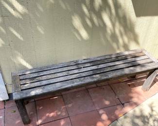 Outdoor bench 