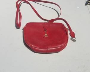 Vintage Gucci Purse in Red Crossbody- MORE Vintage Bags in person!! 