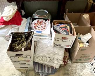 Luxury Linens, Rugs of all Sizes, Vintage Handbags, Persian Rugs, Rag Rugs 