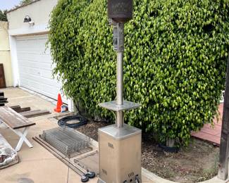 Outdoor heater, Bakers Racks, Extra Wood, More!