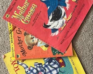 Vintage 1950’s cloth books
Whitman, a Golden Book