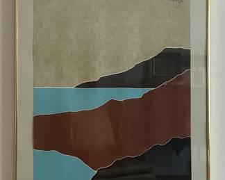 Peter Keefer, Landscape 1 - 4 Quadrapict Etchings #108/200. Photo 1 of 5.