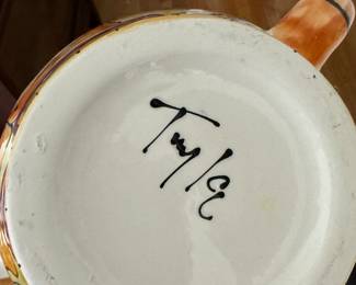 Teapot Signed By Artist. Photo 2 of 2.