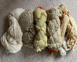Wool & Cotton Yarn.