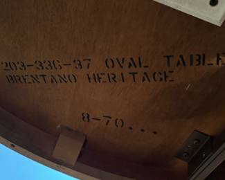 Heritage Extension Dining Table. Photo 6 of 6.