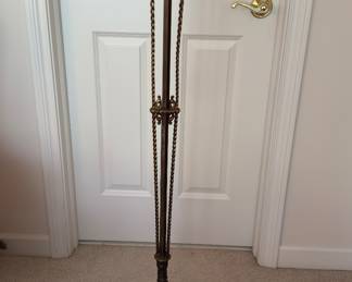 Wrought Iron Floor Lamp. Photo 1 of 3.