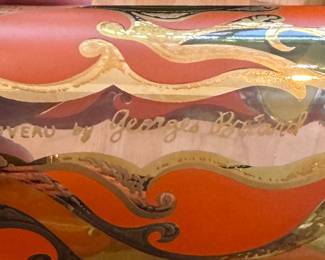 Set of 8 George Bruard Art Nouveau Glasses. Photo 3 of 3.