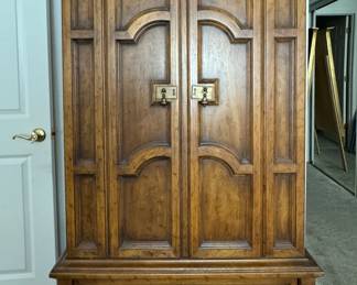 Heritage Brutalist-Style Armoire.