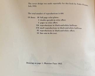Pablo Picasso Coffee Table Book. Photo 2 of 2.