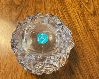 Tiffany & Co. Crystal Candleholder (Only One). Photo 2 of 2.
