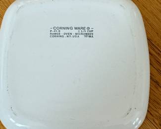 Vintage Corning Ware. Photo 2 of 5.