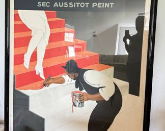 Leonetto Cappiello, "Nitrolian Sec Aussitot Peint," Vintage Poster.