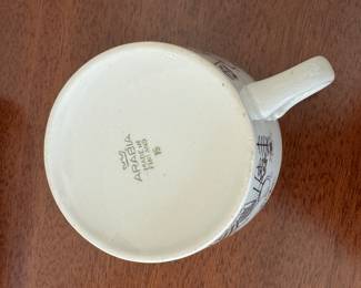 Arabia Of Finland - Emilia Pattern. Pieces Include 12 Luncheon Plates & Cup Sets, Salt & Pepper, Pitcher, 3 Serving Pieces. Photo 4 of 6.