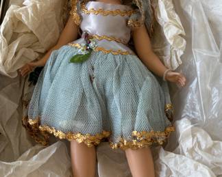 Vintage Madame Alexander 18" Skater Doll.