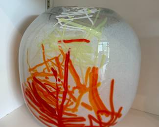 Henry Dean Signed Bowl. Photo 1 of 2.