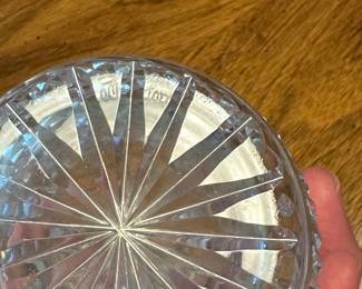 Waterford Crystal Small Honey Pot. Photo 2 of 2.
