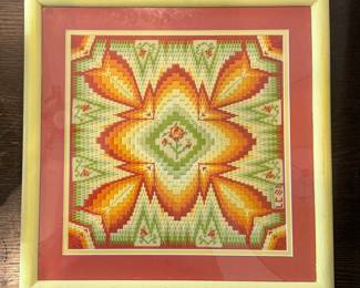 Needlepoint Artwork.