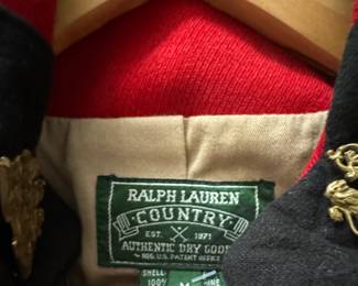 Ralph Lauren Country Red Jacket. Photo 2 of 2.