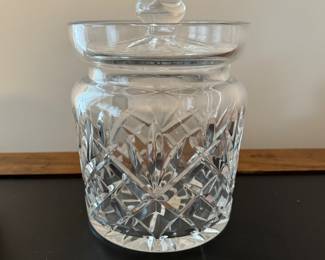 Waterford Biscuit Jar. Photo 1 of 2.