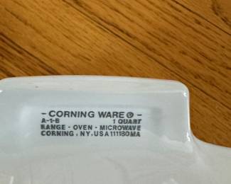 Vintage Corning Ware. Photo 3 of 5.