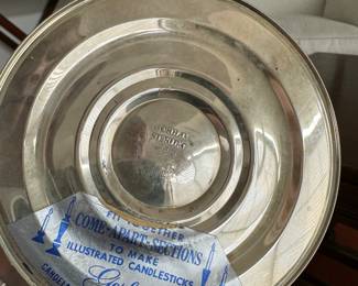 Pair of Gorham Sterling Silver Candelabras. Photo 2 of 2.