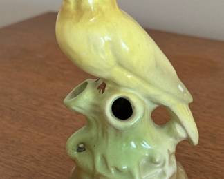 Vintage Yellow Bird - Czechoslovakia. Photo 1 of 2.
