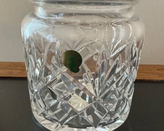 Waterford Biscuit Jar. Photo 2 of 2.