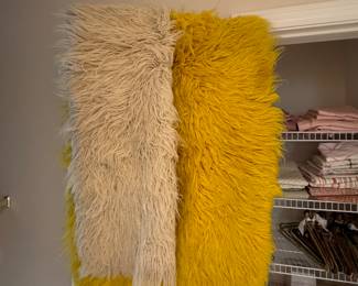 Small Faux Fur Area Rugs.