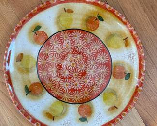 NEIMAN MARCUS MADE IN ITALY. Set Includes 4 Dinner Plates, Round Platter, Round Bowl, Set of 4 Mugs, Pitcher, Olive Tray & Divided Tray. Photo 1 of 3.