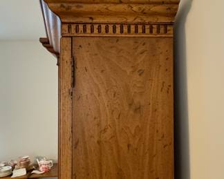 Vintage Drexel Heritage China Cabinet With Interior Lighting. Measures 63" W x 80" H. Photo 5 of 6.