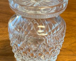 Waterford Crystal Small Honey Pot. Photo 1 of 2.