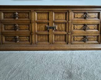 Heritage Brutalist-Style Bureau. Gorgeous As Is But Wouldn't She Look Amazing Painted? As Us For Resources. Photo 1 of 4.