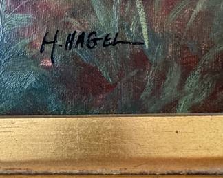 Untitled Monkey, Oil on Canvas. Signed By Artist. Photo 2 of 2.