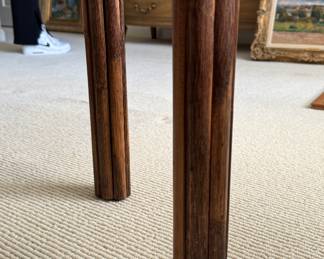 Vintage McGuire Furniture Cane-Top Side Table. Photo 2 of 2.