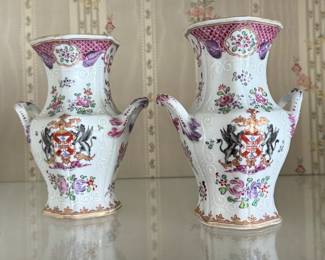 Pair of Vintage Porcelain Vases.
